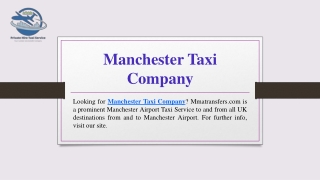 Manchester Taxi Company | Mmatransfers.com