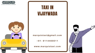 Top Taxi Services in  Vijaywada
