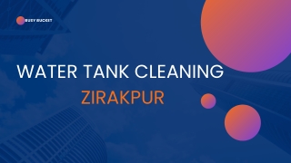 water tank services Zirakpur