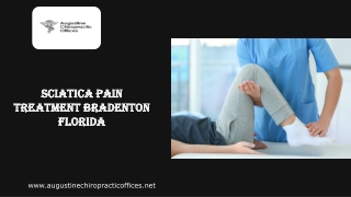 Sciatica Pain Treatment Bradenton Florida