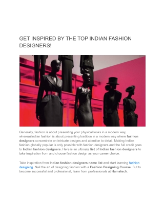 GET INSPIRED BY THE TOP INDIAN FASHION DESIGNERS (1)