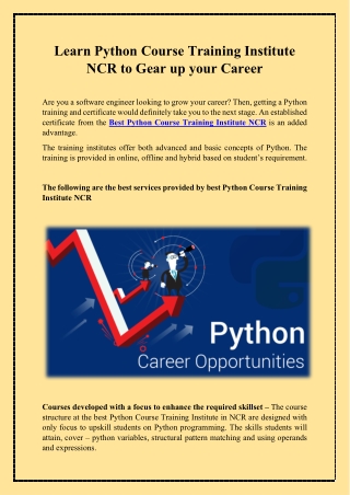 best python course training institute in ncr