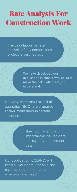 Rate Analysis For Construction Work - Info