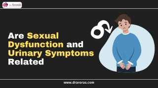 Are Sexual Dysfunction and Urinary Symptoms Related