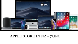 Apple Store in NZ - 73inc