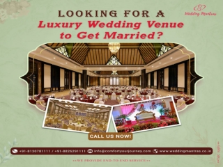 Wedding Venues Near Delhi  | Destination Wedding Venues