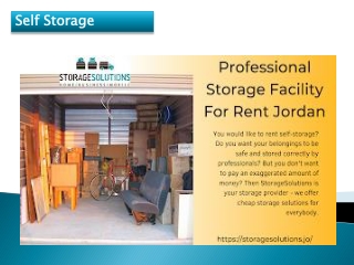 Self Storage