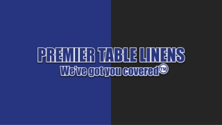 Custom Printed Linens