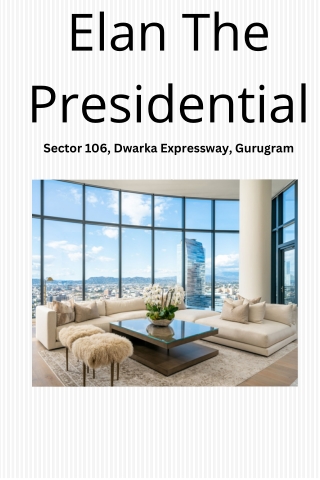 Elan The Presidential Gurgaon - PDF