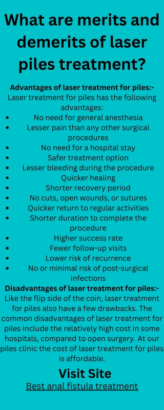 Best anal fistula treatment