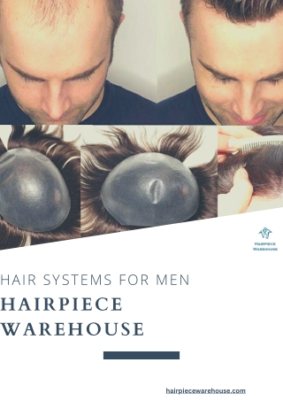 Best Hair Pieces for Men - Hairpiece Warehouse