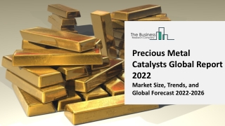 Precious Metal Catalysts Market 2022: Size, Share, Segments, And Forecast 2031