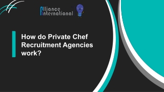 Food Industry Recruitment Agencies