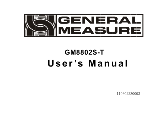 GM8802S-F weighing indicator