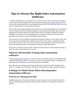 Tips to choose the right sales automation software.docx