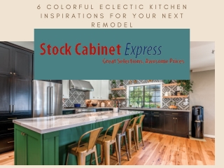 6 Colorful Eclectic Kitchen Inspirations For Your Next Remodel