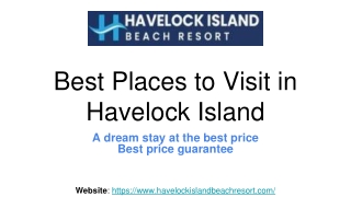 Best Places to Visit in Havelock Island