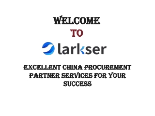 Find the best Procurement company in China