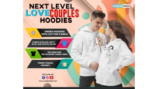 Love Magnet Matching Couple Hoodies - Punjabi Adda