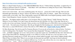 Rapid Traffic Paydayz Review