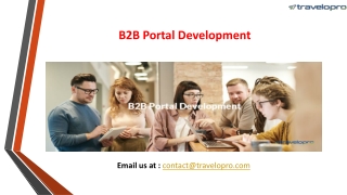 B2B Portal Development