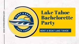 Lake Tahoe Bachelorette Party