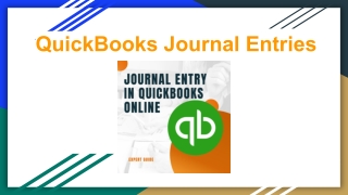 What Do QuickBooks Journal Entry Mean?