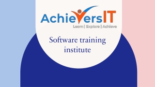 AchieversIT|Web Designing Training Course in Bangalore