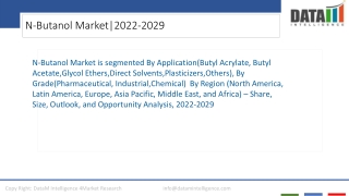 N-Butanol Market Growth Trends and Analysis 2022-2029