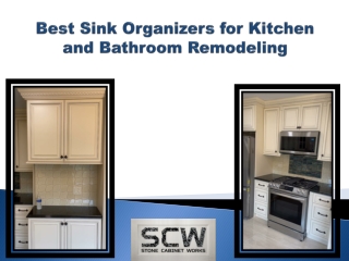 Best Sink Organizers for Kitchen and Bathroom Remodeling