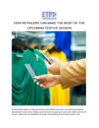 Sales drive With Retail Store Software