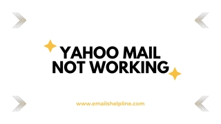 How To Fix It: Yahoo Mail Not Working  1-888-270-6412