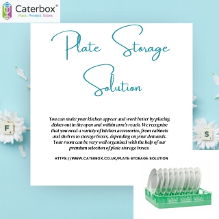 Buy Plate Storage Boxes online from Caterbox