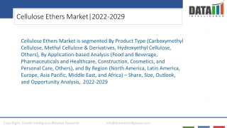 Cellulose Ethers Market Growth Drivers 2022-2029