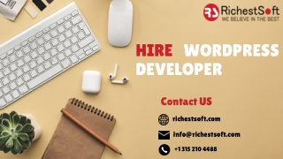 Where and How to Hire WordPress Developer - RichestSoft