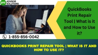 Complete method to resolve QuickBooks Print Repair Tool