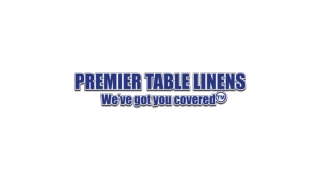 Table Cover With Logo
