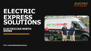 Electrician Leichhardt | Electric Express Solutions