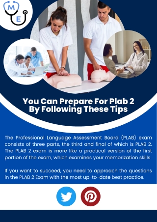 Following These Suggestions Can Help You Get Ready For Plab 2