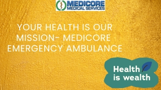 Medicore ambulance number ireland