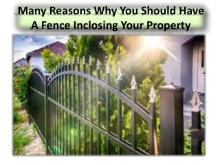 Some of the most compelling reasons for installing a high-quality FRP fence