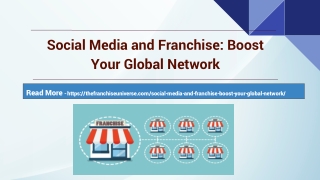 Social Media and Franchise_ Boost Your Global Network