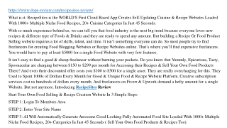 RecipeSites Review