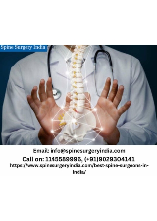 Choose the top spine surgeon in India from a list of 10.