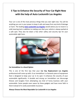 Instant Security Locksmith