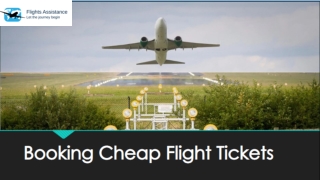 Process of Booking cheap flight tickets.