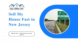 Top 3 Objectives of Sell My House Fast in New Jersey!