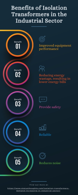 Benefits Of Isolation Transformers In The Industrial Sector