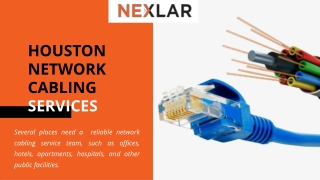 Houston Network Cabling Services