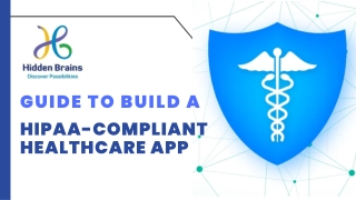 HIPAA-Compliant Healthcare App